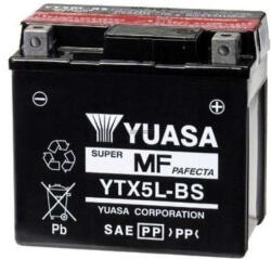 YUASA YTX5L-BS 12V 4Ah 80A motor akkumulátor (Yuasa-YTX5L-BS)
