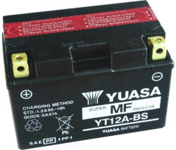 YUASA YT12A-BS 12V 10Ah 175A motor akkumulátor (YUASA-YT12A-BS)
