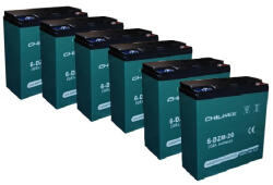 ZTECH CHILWEE 6-DZM-20 72V 20Ah 6-DZF-20 elektromos kerékpár akkumulátor (CHILWEE-72V-20Ah-6DZM20)