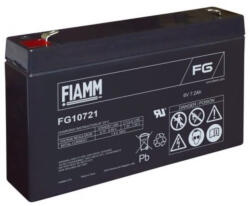 FIAMM 6V 7, 2Ah FG10721 zárt ólomsavas zselés akkumulátor (FIAMM-FG10721)