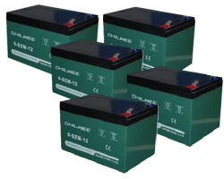 ZTECH CHILWEE 6-DZM-12 60V 12Ah 6-DZF-12 sarus elektromos kerékpár akkumulátor (60V-12Ah-6-DZM-12-CHILWEE-sarus)