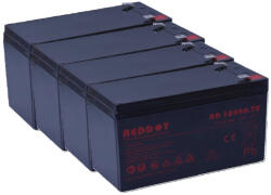RedDot APC RBC31 helyettesítő szünetmentes akkucsomag 4*12V 9Ah (APC-RBC31)