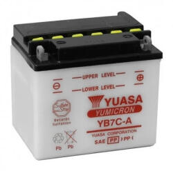 YUASA YB7C-A 12V 8Ah sav nélküli száraz motor akkumulátor (YUASA-YB7C-A)