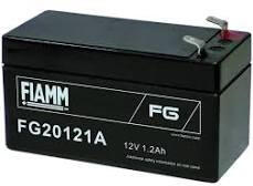FIAMM 12V 1, 2Ah FG20121A tűzálló zárt ólomsavas zselés akkumulátor (FIAMM-FG20121A)