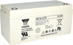 YUASA 12V 78Ah NPL78-12 Longlife zárt ólomsavas zselés akkumulátor (YUASA-NPL78-12)