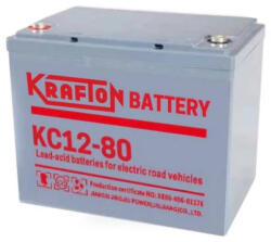 KRAFTON 12V 80Ah KC12-80 kerekesszék rokkantkocsi akkumulátor (Krafton-KC12-80)