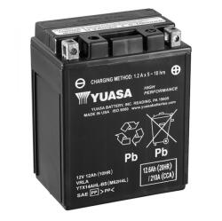 YUASA YTX14AHL-BS 12V 12Ah jobb+ száraz motor akkumulátor (Yuasa-YTX14AHL-BS)