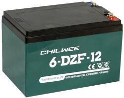 ZTECH CHILWEE 6-DZF-12 12V 12Ah 6-DZM-12 csavaros ciklikus elektromos kerékpár akkumulátor (12V-12Ah-6DZM-12-CHILWEE-6DZF12-csavaros)