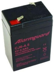Alarmguard 6V 4, 5Ah CJ6-4.5 zárt ólomsavas zselés akkumulátor (Alarmguard-CJ6-4-5)