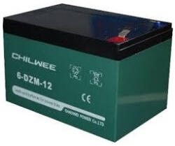 ZTECH CHILWEE 6-DZM-12 12V 12Ah 6-DZF-12 sarus ciklikus elektromos kerékpár akkumulátor (12V-12Ah-6-DZM-12-CHILWEE-sarus)