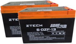 ZTECH 24V 13Ah 6-DZF-13 Grafén csavaros ciklikus elektromos kerékpár akkumulátor (24V-13Ah-CHILWEE-6DZF13)