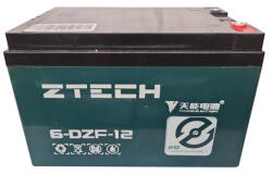 ZTECH TIANNENG 6-DZF-12 12V 12Ah 6-DZM-12 csavaros ciklikus elektromos kerékpár akkumulátor (12V-12Ah-TIANNENG-6DZF12-Csavaros)