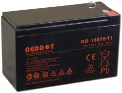 RedDot 12V 7Ah DD12070 F1 zárt ólomsavas zselés akkumulátor (REDDOT-DD12070-F1)