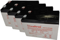 Leaftron 48V 15Ah LTC12-15 6-DZM-12 csúszósarus ciklikus elektromos kerékpár akkumulátor (48V-15Ah-Leaftron-LTC12-15-sarus)