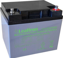 Leaftron LTG12-40 12V 40Ah Highrate/Longlife gél kerekesszék rokkantkocsi akkumulátor (Leaftron-LTG12-40)