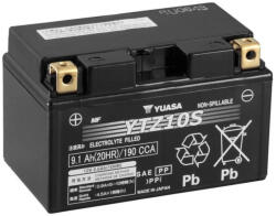 YUASA YTZ10S 12V 9, 1Ah 190A bal+ gondozásmentes (zselés) motor akkumulátor (YUASA-YTZ10S)