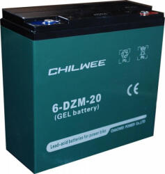 ZTECH CHILWEE 6-DZM-20 12V 20Ah 6-DZF-20 ciklikus elektromos kerékpár akkumulátor (CHILWEE-12V-20Ah-6DZM20)