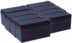 RedDot APC RBC26 helyettesítő szünetmentes akkucsomag 8*12V 9Ah (APC-RBC26)