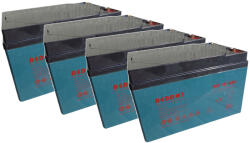 RedDot 48V 14Ah DD12140C 6-DZM-12 csavaros ciklikus elektromos kerékpár akkumulátor (48V-14Ah-RedDot-DD12140C-csavaros)
