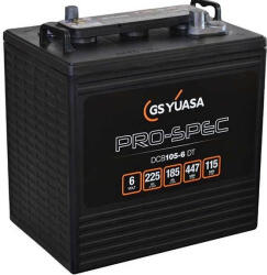 YUASA DCB105-6 6V 225Ah targonca akkumulátor (YUASA-DCB105-6)