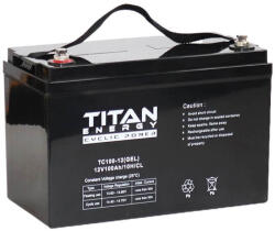 UPS Titan Energy TC100-12 12V 100Ah kerekesszék rokkantkocsi akkumulátor (Titan-Energy-TC100-12)