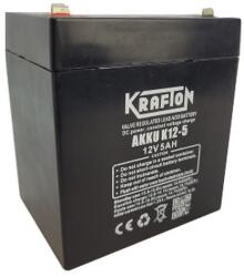 KRAFTON 12V 5Ah K12-5 zárt ólomsavas zselés akkumulátor (Krafton-K12-5)