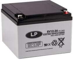 Landport EV12-26 12V 26Ah kerekesszék rokkantkocsi akkumulátor (Landport-EV12-26)