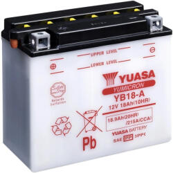 YUASA YB18-A 12V 18Ah sav nélküli száraz motor akkumulátor (Yuasa-YB18-A)