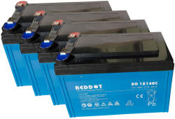 RedDot 48V 14Ah DD12140C 6-DZM-12 csúszósarus ciklikus elektromos kerékpár akkumulátor (48V-14Ah-RedDot-DD12140C)