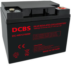 DCBS 12V 45Ah DC HR12160W Highrate / Longlife zárt ólomsavas zselés akkumulátor (DCBS-DC-HR12160W)