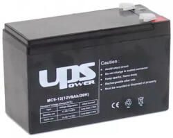 UPS Power 12V 9Ah MC9-12 F2 zárt ólomsavas zselés akkumulátor (UPS-Power-MC9-12)