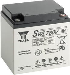 YUASA 12V 28, 8Ah SWL780V Highrate / Longlife zárt ólomsavas zselés akkumulátor (YUASA-SWL780V)