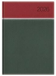TopTimer Határidőnapló 2026 B/5 heti TOPTIMER Young Y011 bordó-fehér-zöld (26T011Y-002)