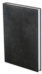 TopTimer Határidőnapló 2026 B/6 heti TOPTIMER Traditional T012 fehér lapos fekete (26T012T-003)