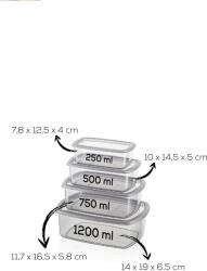 AGK Tárolódoboz Szett (16 db) (964FRM5777)