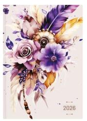 TopTimer Határidőnapló 2026 napi A/5 TOPTIMER Joy J021 tollak (26T021J-216)