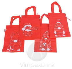  Mikulás Táska vászon 29*21cm 4 féle - delfinbuvar