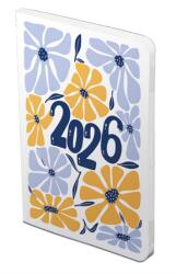 TopTimer Határidőnapló 2026 B/6 heti TOPTIMER Joy flexi F012 retro bloom (26T012F-009)