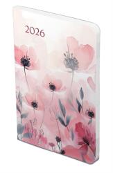 TopTimer Határidőnapló 2026 B/6 heti TOPTIMER Joy flexi F012 pipacs (26T012F-003)