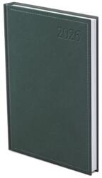 TopTimer Határidőnapló 2026 B/6 heti TOPTIMER Traditional T012 fehér lapos zöld (T012T-006)