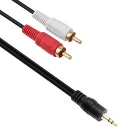 DeTech Аудио Кабел DeTech 3.5 - 2RCA 5m (18072)