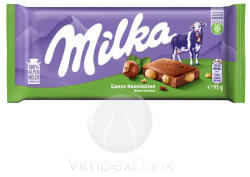 Milka egészmogyorós táblás 95g /17/ - delfinbuvar