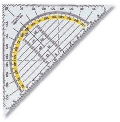 KOH-I-NOOR átlátszó háromszög szögmérővel 45/113