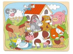 Woodyland Puzzle formák háziállatok