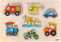 Goki Fogantyús puzzle közlekedés