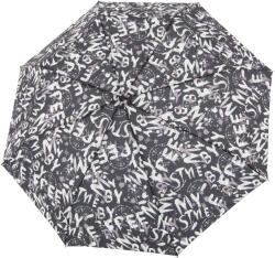 Derby Hit Magic Printed Graffiti - Női teljesen automata esernyő fekete 74465PGR01 (74465PGR01)