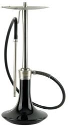 Oduman Cosmo Hookah Silver Body-Black Glass