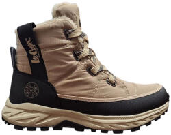 Lee Cooper LCJ-25-01-3742L Női téli bokacsizma bézs színben 38