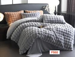 East Comfort Lenjerii Cocolino Cu 4 Piese Imitatie Blaniță De Iepure FS02 Lenjerie de pat