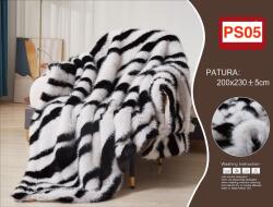 East Comfort Paturi de lux 3.7kg blanita de iepure 200x230 cm cod PS05 Patura